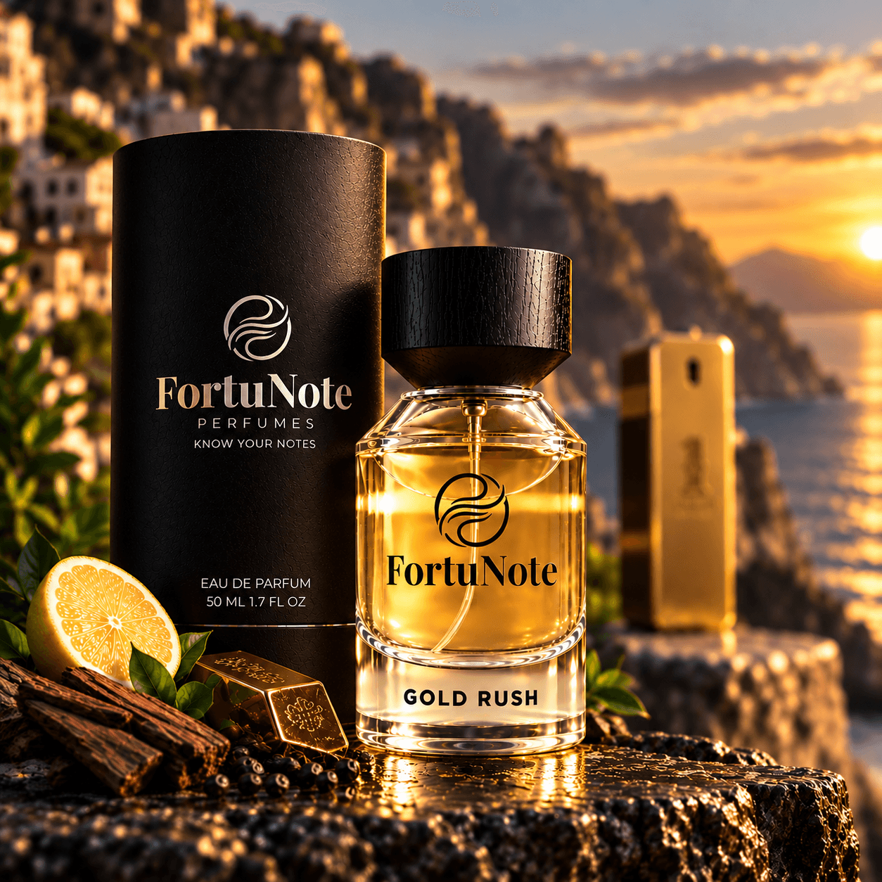 Gold Rush: Inspired by P@CO R@BBANE 0NE MILLI0N Perfume